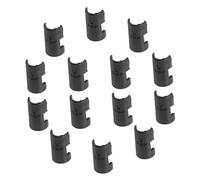 DIYEAH 24pièces Clips Fixation pour Étagères Filaires Supports De Verrouillage pour Stabilité Et Montage Polyvalent De Rechange Pratiques Et Esthétiques