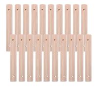 DIYEAH 26 pièces Bois Échelles pour Oiseaux - Bâtons à Monter Non Peints, Jouets à Construire pour Petits Animaux, Échelle Remplaçable pour Cage d’Oiseaux et Jouets Hamsters