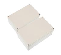 DIYEAH 2pièces Boîte De Jonction Électrique Étanche Plastique Pour Câbles Extérieurs Coffret De Connexion Pour Luminaires