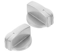 DIYEAH 2pièces Boutons De Cuisinière Alliage De Remplacement Pour Table De Cuisson Électrique Boutons De Brûleur Installation Facile Pour Plaque De Cuisson