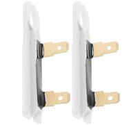 DIYEAH 2pièces Fusible Thermique Pour Sèche-linge Fusible Thermique De Remplacement De Rechange Pour Sèche-linge Long Pour Sèche-linge