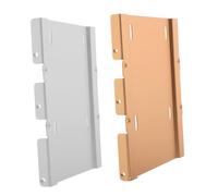 DIYEAH 2pièces Support De Montage pour Ssd Adaptateur De Plateau De Montage Arrière pour Ordinateur Supports De Métal Compatible avec Baie De Lecteur