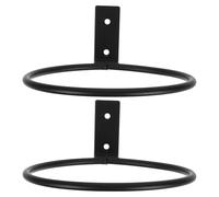 DIYEAH 2pièces Support Mural pour Gamelles de Chat et Chien Pliable Métal Surélevé pour Protéger Les Articulations Lot pour Intérieur