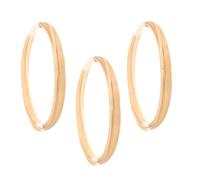 DIYEAH 3 Bandes de Rotin Naturel pour Vannerie Lattes Artisanales en Bambou Jaune 9 Mètres Totaux pour Décoration Tissage Panier et Réparation Meubles