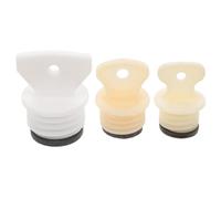 DIYEAH 3 Bouchons D'étanchéité pour Bouillotte en Caoutchouc, Lot de 3 Pièces, Design Simple et Portable, pour Paquet à Eau Chaude à Usage Domestique