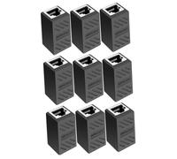 DIYEAH 3 Ensembles Adaptateur Ethernet Coupleur Femelle À Femelle Compatible Extension Et Connecteur De Câble Réseau pour Maison Et Bureau 3 Pièces * 3