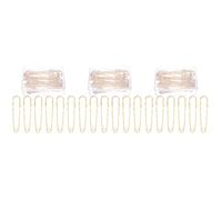 DIYEAH 3 Ensembles Épingle À Nourrice Corsage Plateaux Trousse Boucle Insignes Goupille De Charnière De Porte Tu Épingles Chevilles Fabricant Aimant Acier Inoxydable Golden 10 Pièces * 3