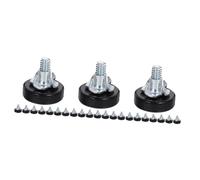 DIYEAH 3 Ensembles Pieds De Table Equalizer Amovibles Grands Pieds De Chaises Entièrement Réglables Pieds De Meubles Modernes Et Réglables Pieds Universels pour Armoires 8 pièces * 3