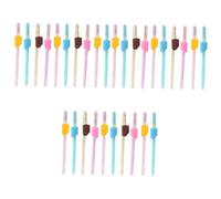 DIYEAH 3 Ensembles Stylos Gel Adorables Avec Pendentifs Chocolat Lot De Stylos Étudiants Créatifs Pour Écrire Et Dessiner Fournitures Scolaires Animées 10 Pièces * 3