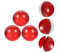 DIYEAH 3 pièces Boules Verre Décoratives Sphères Cristal Artificiel pour Décoration Bureau et Maison Feng Shui Art Décoratif et Attrayant