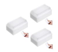 DIYEAH 3 pièces Brosse Wilbarger Corn Blanche pour Thérapie Sensorielle Réduisant Sensorielle et Anxiété Recommandée pour Garçon Fille avec Troubles Sensoriels Usage et