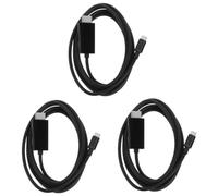 DIYEAH 3 Pièces Câble Type C Adaptateur USB C Haute pour Connecter Smartphone à TV pour Films Présentations