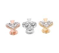 DIYEAH 3 Pièces Charms Délicats pour Bracelet de Montre de Accessoires Décoratifs pour Montres Silicone Styles Aléatoires