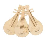 DIYEAH 3 pièces Kit DIY Luth Style Chinois Musical Éducatif pour Garçon Fille Jouer et Apprendre