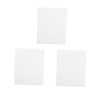 DIYEAH 3 Pièces Magnetic Document Holder Transparent Folder Plastic File Organizer With Magnetic Back For Office And School Document Management