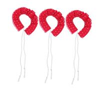 DIYEAH 3 Pièces Miniature Vintage Doll Collars for Plush Toys Small Cute Retro Fake Collars for Lovely Mini Dolls Dress Up and Display