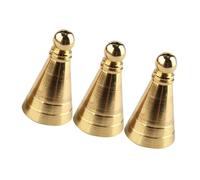 DIYEAH 3 pièces Moule Cône Parfum Laiton Accessoires Maison Élégants pour Fabrication DIY Cônes Parfumés et Facile à Utiliser
