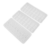 DIYEAH 3 Pièces Moules Silicone Forme Échecs Résine Époxy Haute Résistance Pour Artisanat DIY Bijoux Décoration Famille Jeux