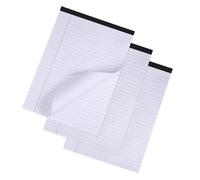 DIYEAH 3 Pièces Notebooks Wide Ruled Writing Pads With Paper Bulk Small Desk Notepads For Lists School And Office Each