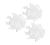 DIYEAH 3 Pièces Pales de Ventilateur de Rechange Universelles en Plastique pour Sèche-cheveux Portatif, Roue Centrifuge à Faible Bruit, Accessoire pour Réparation à Domicile