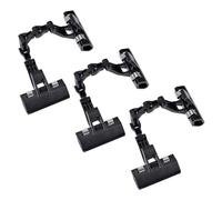DIYEAH 3 Pièces Pince à Dessin Double Tête Pivotante pour Esquisse Accessoire Artistique Robuste et Pratique pour Maintenir et Photos Lors du Dessin