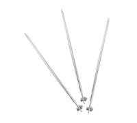 DIYEAH 3 Pièces Portable Ground Rod With Sharp Pin For Home Electrical Grounding Galvanized Earthing Poles Ensuring Stable And Safe Operation Residential And Industrial Use