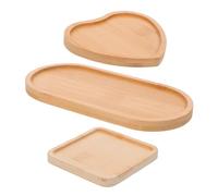 DIYEAH 3 Pièces Sous Verres Vides pour Bricolage Bases Blank pour Diy Tapis de Pot de Plantes et Protection de Tasses à Boire pour Décoration Maison