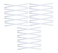 DIYEAH 30 Pièces Clips à Glissière Plastique pour Reliure de Documents Barres de Transparentes pour Étudiants et Organisation de Dossiers