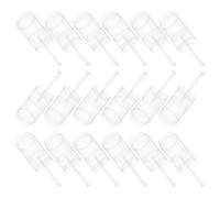 DIYEAH 30 pièces Lot de Poussoirs à Gâteaux Ronds DIY Moules Push Cake Tubes Réutilisables pour Fêtes et Usage Domestique Faciles à Nettoyer et Manipuler