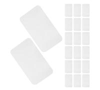 DIYEAH 30 pièces Sublimation Thermal Sticker Paper Rectangular Self-adhesive Heat Transfer Labels For DIY Gift Wrapping And Home Decor