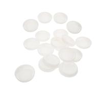 DIYEAH 30 pièces Tubes Plastique Multifonctionnels avec Bouchons Blancs pour Stockage Affiches Créatifs et Expédition Tubes Carton pour et Fournitures Artistiques