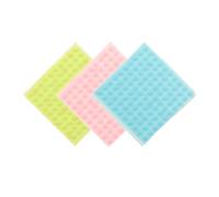 DIYEAH 300 Pièces Autocollants Braille à Points en Relief, Autocollants Tactiles en Silicone Auto-adhésifs, Norme Braille Internationale, pour Ustensiles Cuisine et Flacons de Remède,
