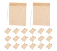 DIYEAH 300 sachets de thé à cordon - Sachets filtres en papier jetables - filtres pour thé en vrac - Accessoires de cuisine pour assaisonnement, soupes, infusions, café et épices (8,9 x 7,1 cm)