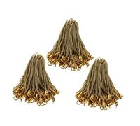 DIYEAH 300pièces Cordon Doré Pour Suspendre Téléphone Portable Lanière Pratique Et Résistante Corde Pour Éviter La Perte Appareils Électroniques