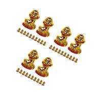 DIYEAH 36 Pièces Pendentifs Serpent Chanceux Année Du Serpent Charms Décoratifs Suspendus Plastique pour Bijoux DIY et Décoration Du Nouvel An Chinois