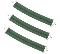 DIYEAH 3pcs Sangles de Remplacement pour Chaise Longue en Tissu Vert Renfort, Faciles à Installer pour Réparation et Fixation de Fauteuil de Jardin