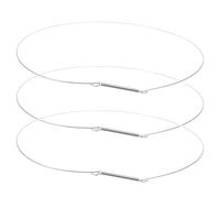 DIYEAH 3pièces Joint Pour Porte De Lave-linge à Ressort Collier De Serrage Clip De Retenue Pour Panneau Avant Remplacement Facile Lot