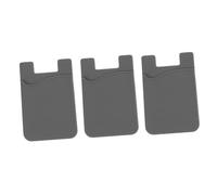 DIYEAH 3pièces Portefeuille Adhésif pour Téléphone Portable Support pour Téléphone Pochette Autocollante Rose Rouge