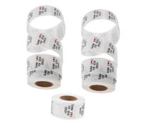 DIYEAH 3roll Merci Autocollants Présenter Des Étiquettes D'emballage Merci Stickers Ronds Petits Autocollants De Remerciement Pour Sceau Enveloppés Blanche