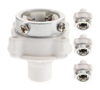 DIYEAH 4 adaptateurs de tuyau de machine à laver à connexion rapide - Raccords étanches pour l'arrivée d'eau - Raccord de tuyau pour connexion et déconnexion rapides