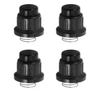 DIYEAH 4 Capuchons D'allumeur pour Piles AA : Capuchons de Rechange pour Bouton-Poussoir de Barbecue à Gaz avec Ressort - Couvercles D'interrupteur D'allumeur - Couvercles de Bouton de Générateur