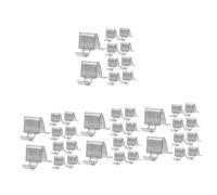 DIYEAH 4 Ensembles Clip De Rangement pour Étagères De Cabinet Lot de Supports De Rayonnage Accessoires pour Armoires Étagères pour Rangement Organisation 10 Pièces * 4