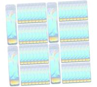 DIYEAH 4 Ensembles Fin Petit Long pour L'emballage du Stylo Long Auto-scellant Stylo Sacs en Cellophane Sachets De Bonbons Sacs Doux PP Colorful 100 Pièces * 4