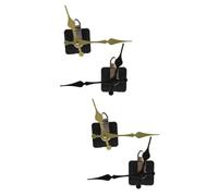 DIYEAH 4 Ensembles Mécanismes Pendule pour Réparation et Création Horloges Murales Accessoires DIY Multifonctions Noir et Or