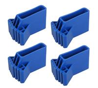 DIYEAH 4 patins antidérapants pour pieds d'échelle pliable : protections de rechange pour pieds d'échelle - Embouts de pour marchepieds