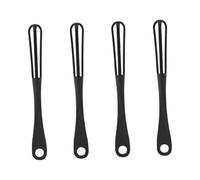 DIYEAH 4 pièces Batteur à Œufs Manuel Main Cuisine PP Robuste pour Mélanger Œufs Crème Mayonnaise Cuisson et Cadeau Réutilisable