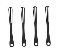 DIYEAH 4 pièces Batteur Œufs Manuel Cuisine Léger Multifonctionnel Mixeur pour Crème Œufs Mousse Lait Cuisson Réutilisable