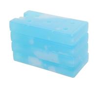 DIYEAH 4 Pièces Bloc Réfrigérant pour Ventilateurs et Refroidisseurs, Capacité 250ml en Pe, Maintien de L'effet Frais pour Journées Chaudes D'été