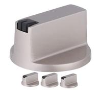 DIYEAH 4 Pièces Brûleur de Cuisinière à Gaz avec Bouton de Cuisinière de Rechange à Gaz de Rechange pour Plaque de Cuisson