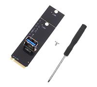 DIYEAH 4 Pièces Carte Extension USB Pci E pour Ordinateur Adaptateur Haute Performance pour Fiable et Rapide